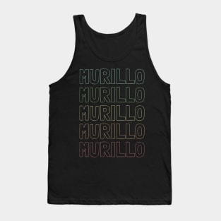 Murillo Name Pattern Tank Top